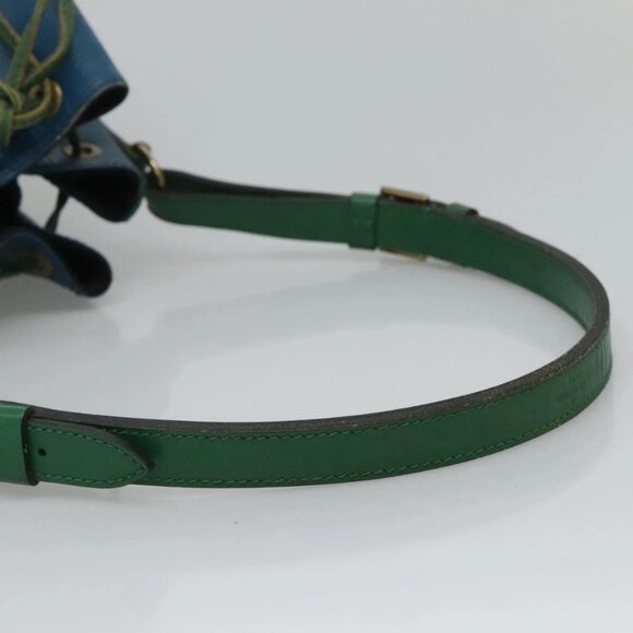 LOUIS VUITTON Epi Noe Shoulder Bag Bicolor Green Blue M44044 LV Auth 112153 - Picture 7 of 15